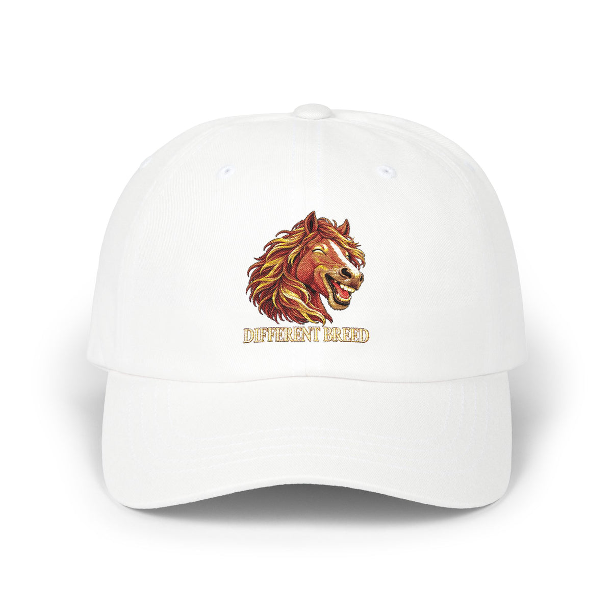 Tiger Head Dad Cap — Embroidered Fierce Tiger Baseball Hat