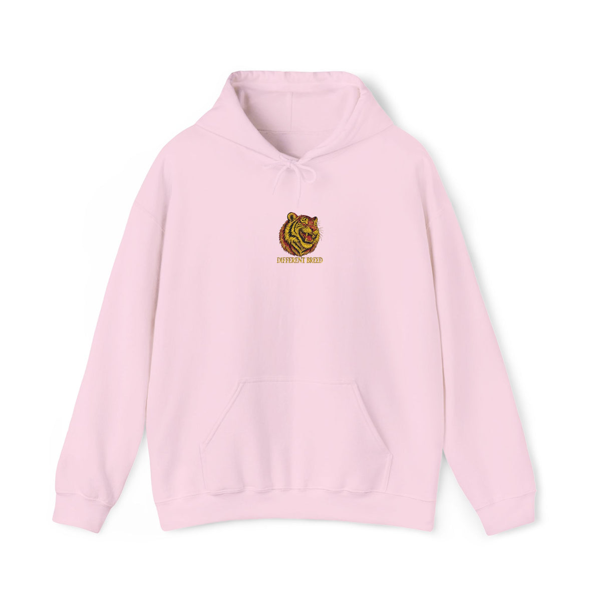 Tiger Head Hoodie — Small Floral Tiger Face Graphic Hoodie