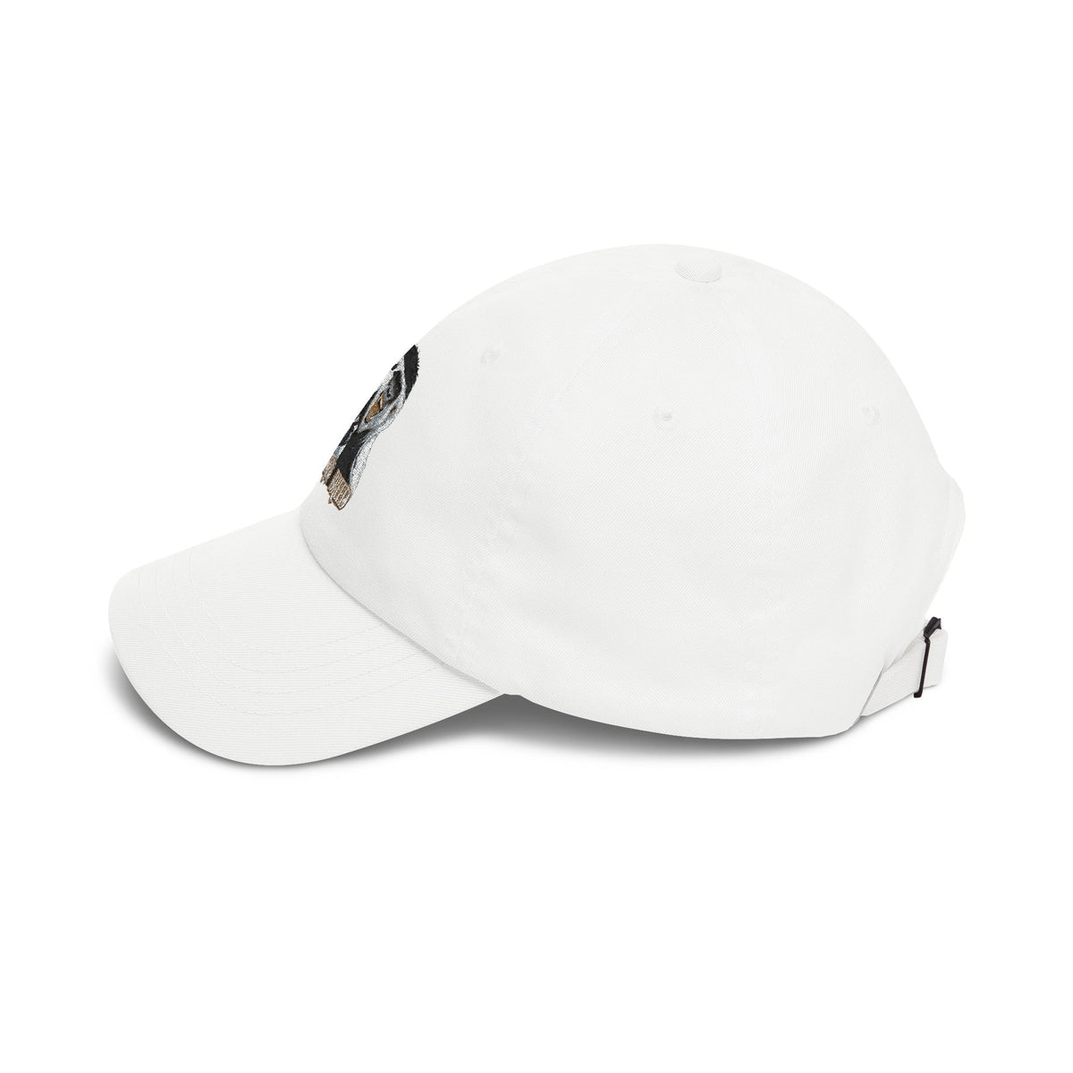 Dad Cap — Grinning Monkey Embroidered 'Celebrate Small' Baseball Hat