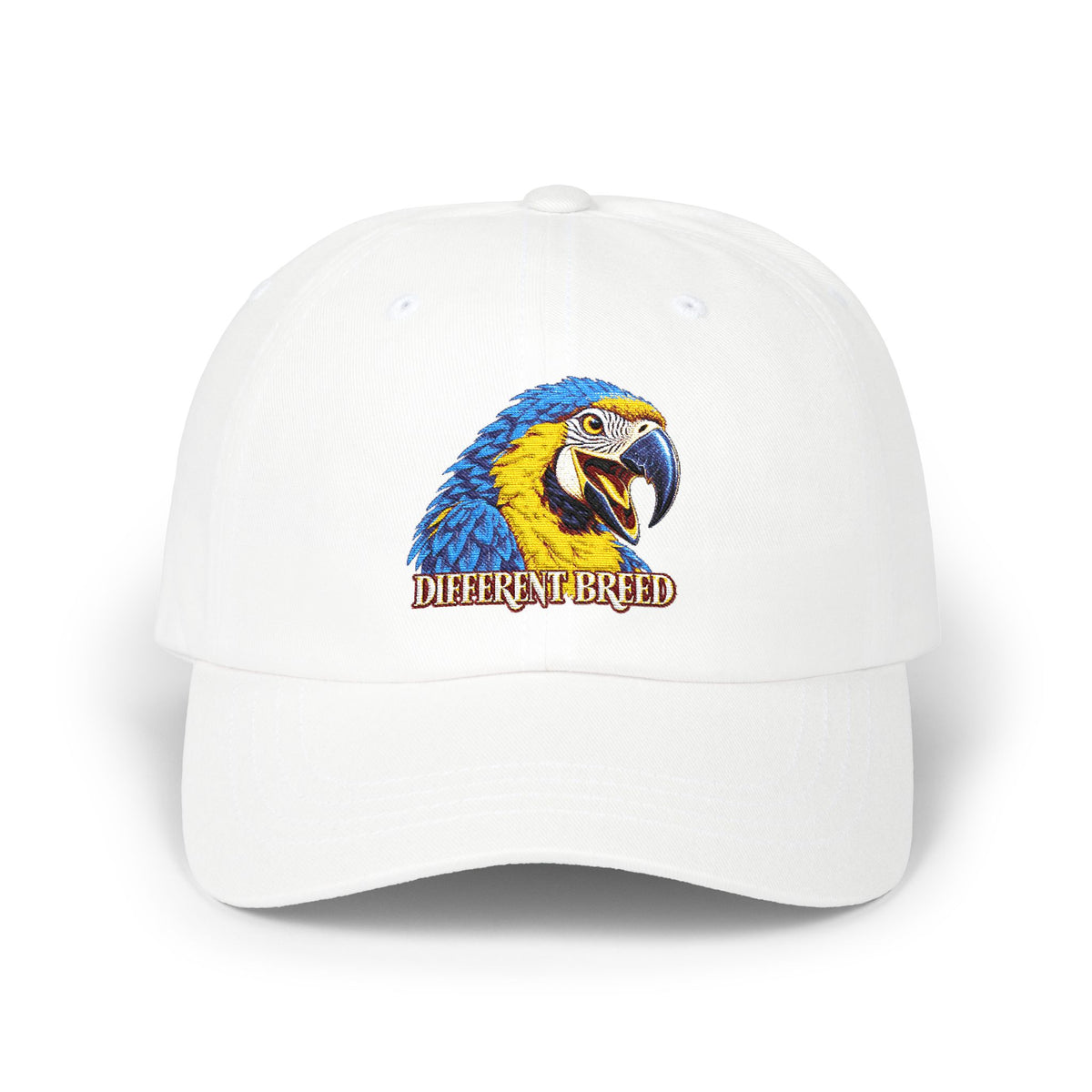 Parrot 'Different Breed' Embroidered Dad Cap