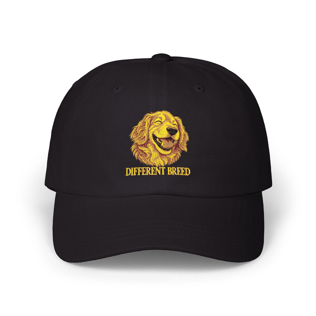 Dad Cap — Golden Retriever Embroidered "Golden Kid" Baseball Hat
