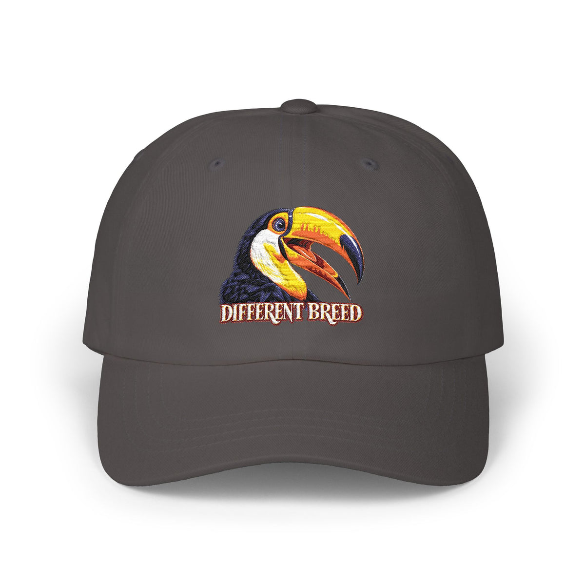 Dad Cap – Toucan "Different Breed" Embroidered Baseball Hat