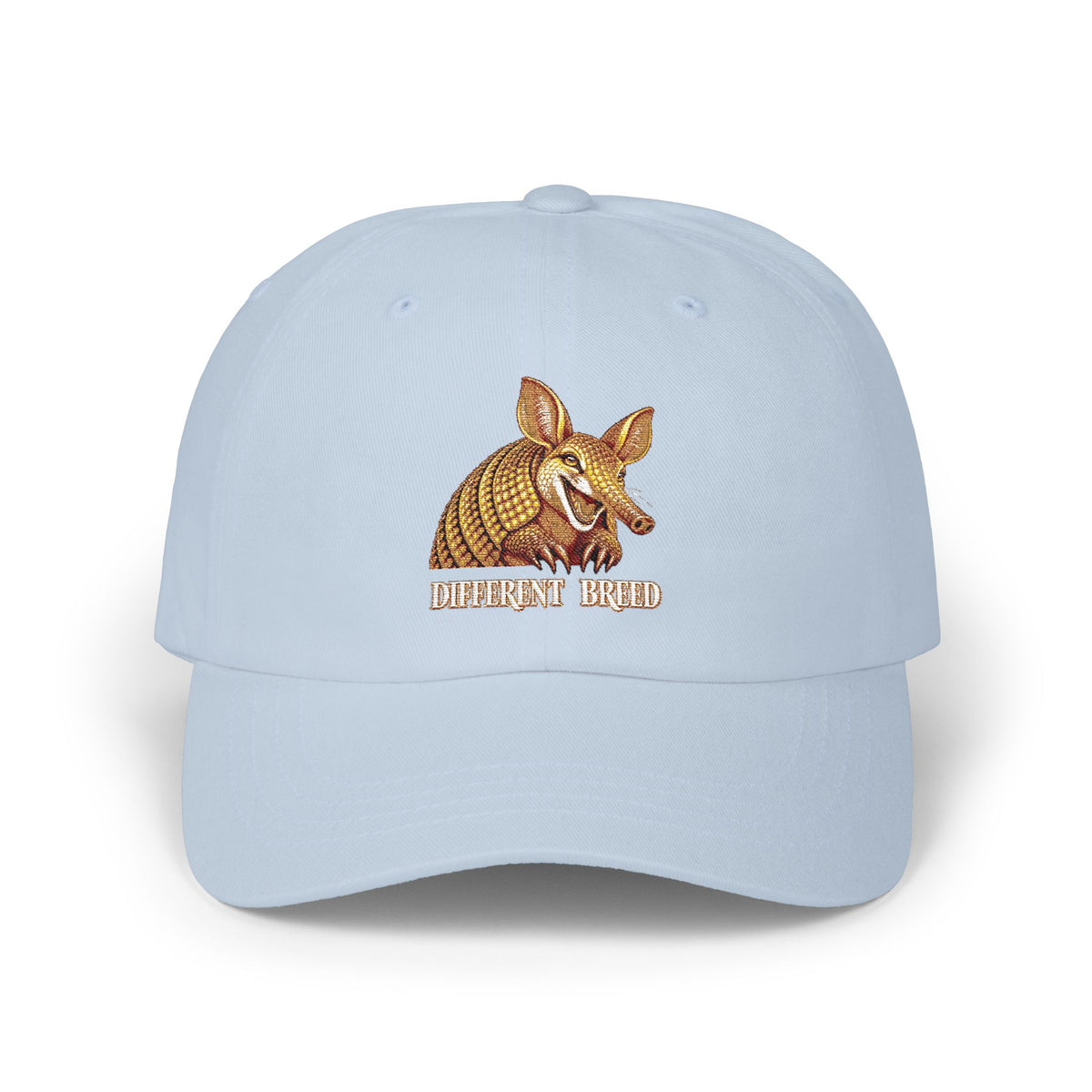 Armadillo Embroidered Dad Cap – Vintage Wildlife Hat