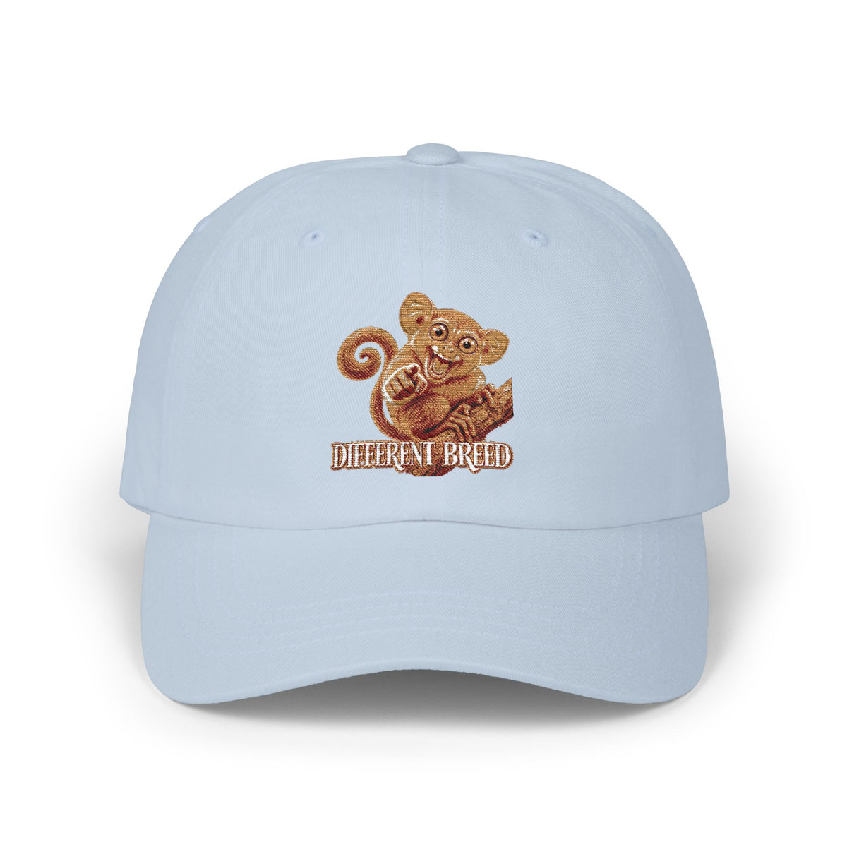Classic Dad Cap – Cute Brown Squirrel Embroidered "Different Breed" Hat