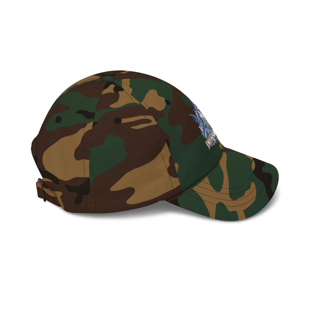 Shark Graphic Dad Cap — 'Different Breed' Embroidered Baseball Hat