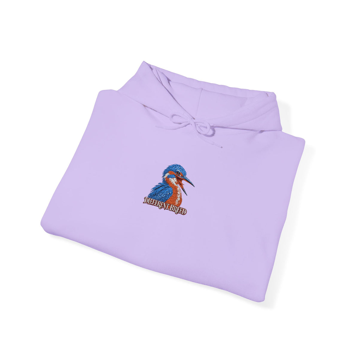 Kingfisher Art Hoodie - Colorful Watercolor Bird Pullover