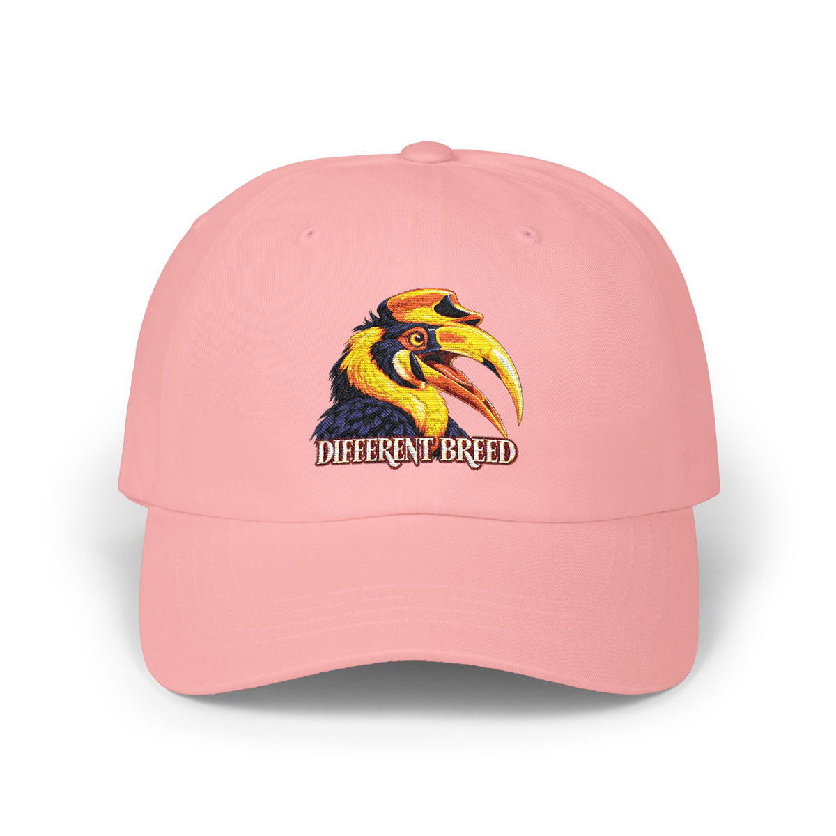 Different Breed Dad Cap — Embroidered Hornbill Bird Baseball Hat